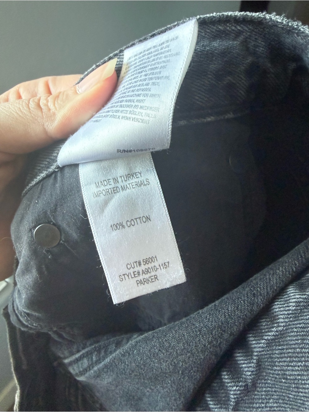 Agolde Parker Shorts NWOT - Picture 4 of 5